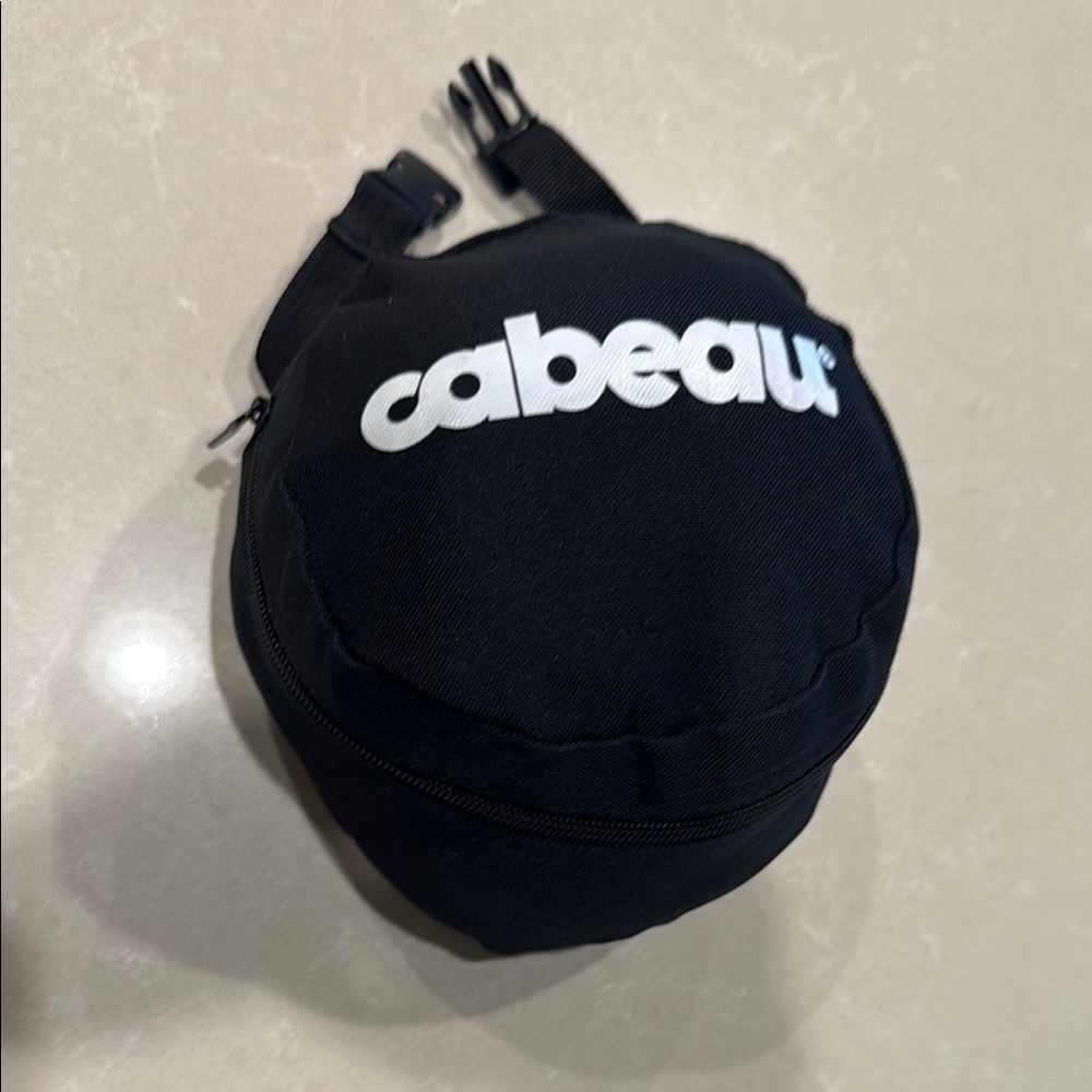 Cabeau Multi Color Black Travel Pillow. New. No tags